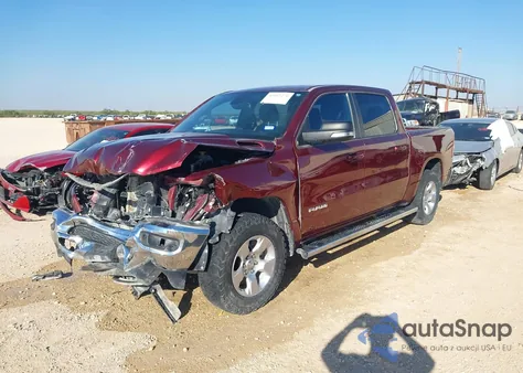 2022 Ram 1500 Lone Star 4X2 5'7 Box from USA, damaged, VIN 1C6RREFT4NN464292